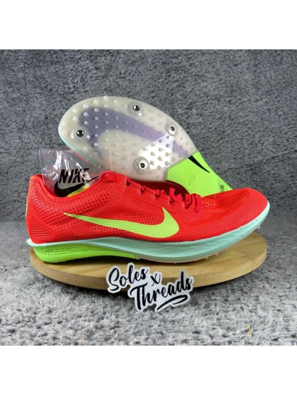 Nike ZoomX Dragonfly 2 Track Field Spikes Size 8.5 Men Crimson FD8413-600